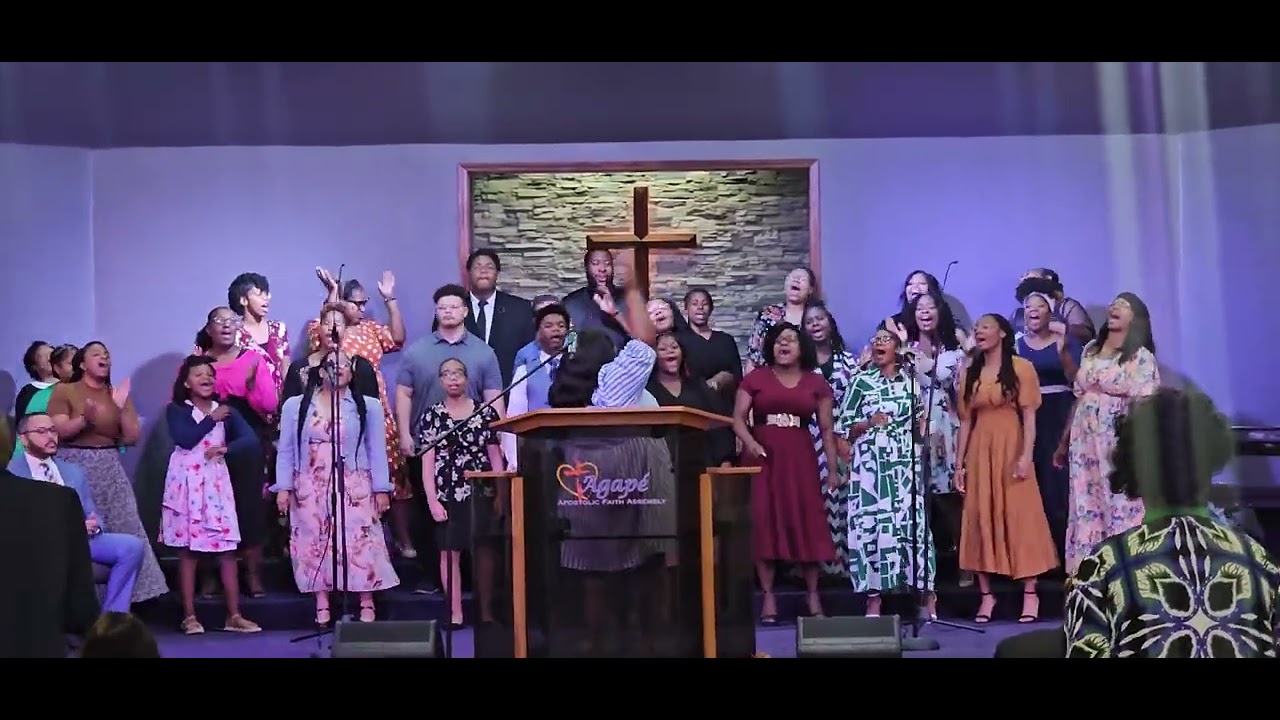 Agape Unashamed For Christ Youth Choir (Rock of Ages & Send Your Anointing Medley) - TM Mass Choir