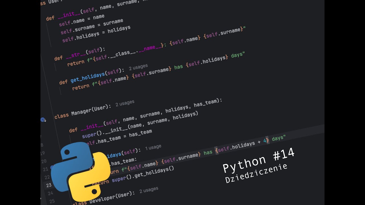 Prosty Python #15  - Dziedziczenie