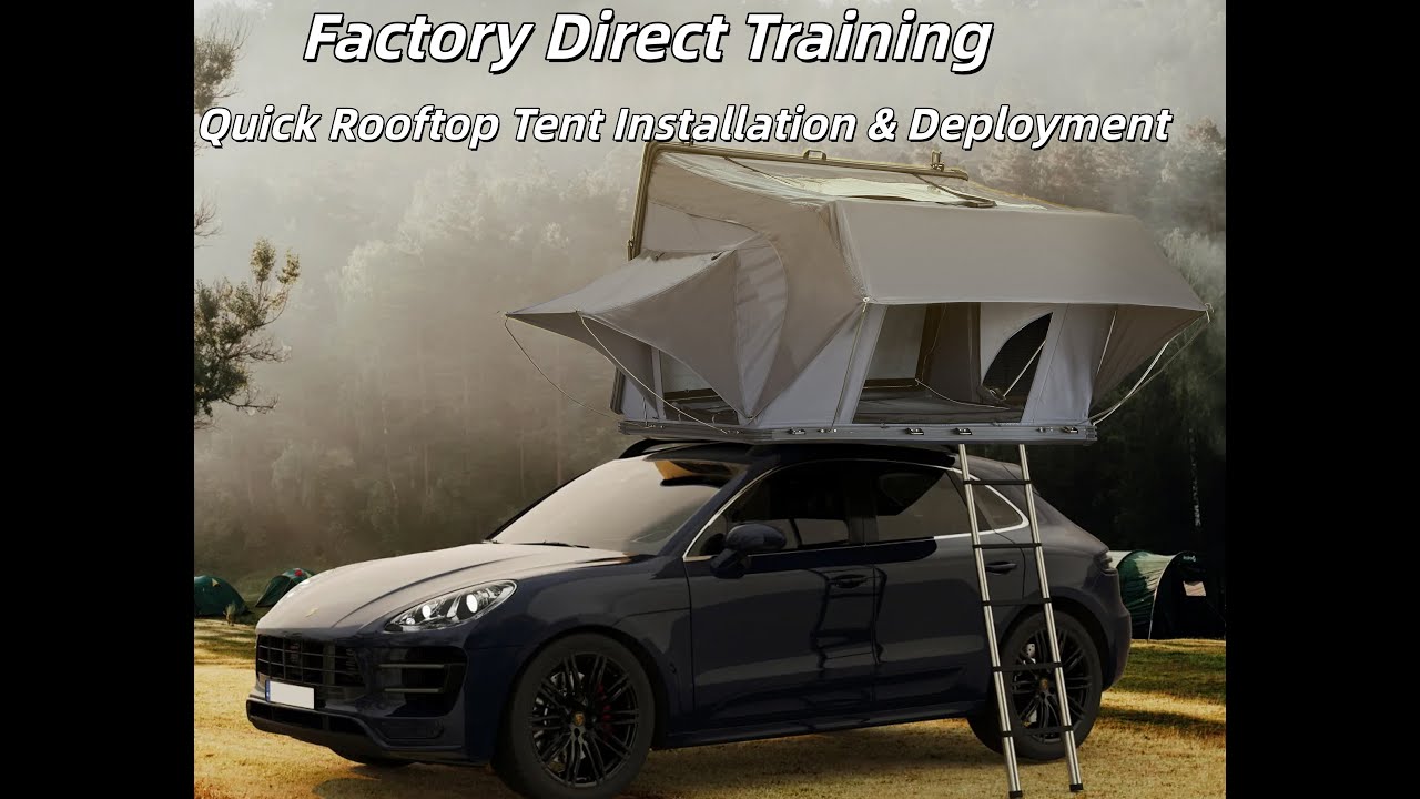 Quick Rooftop Tent Installation & Deployment | Get Your Camping Gear Done in 3 Minutes!