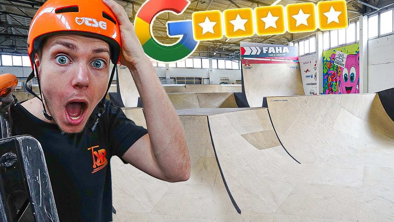 Google's BEST Bewertester Skatepark!