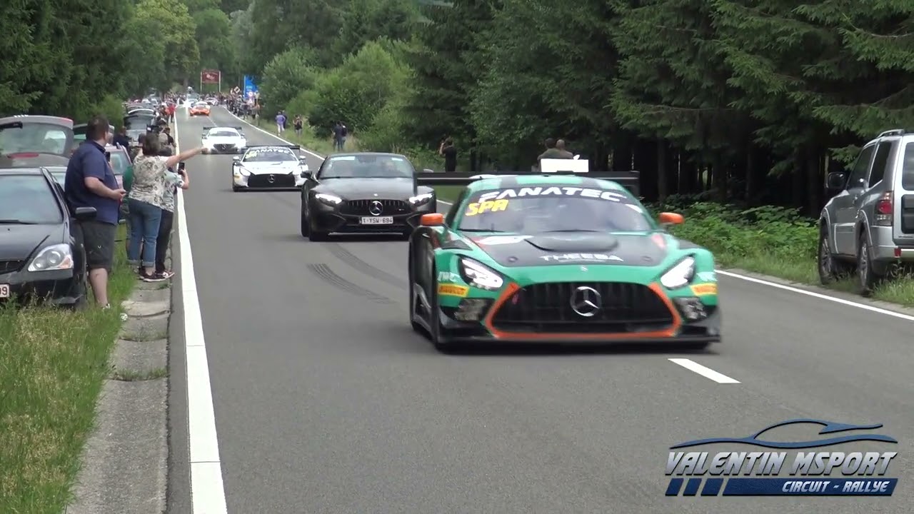 PARADE OF THE 24H OF SPA-FRANCORCHAMPS 2023