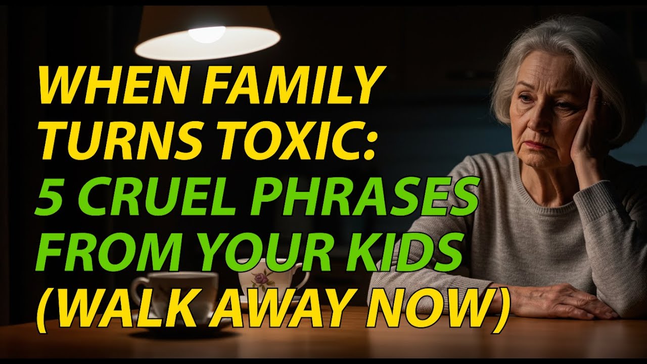 The Quiet Heartbreak of Aging Parents—The Hidden Cruelty in What Adult Children Say to Their Parents