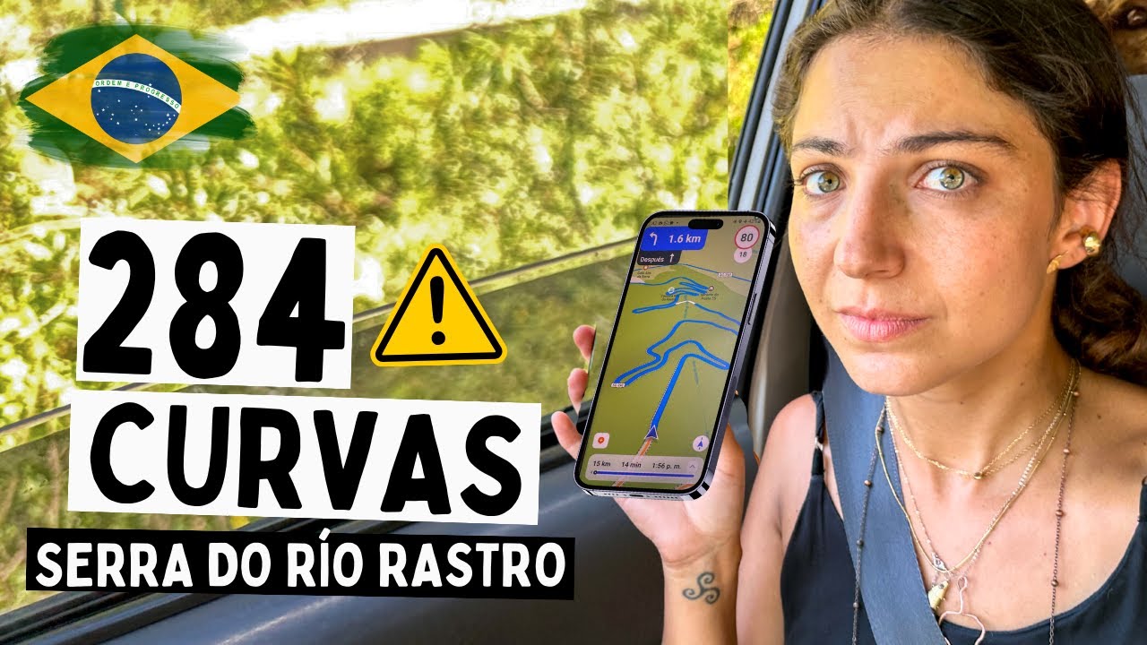 😥Manejamos por la ruta más MORTAL de BRASIL- TERMINA MAL -  #serradoriodorastro