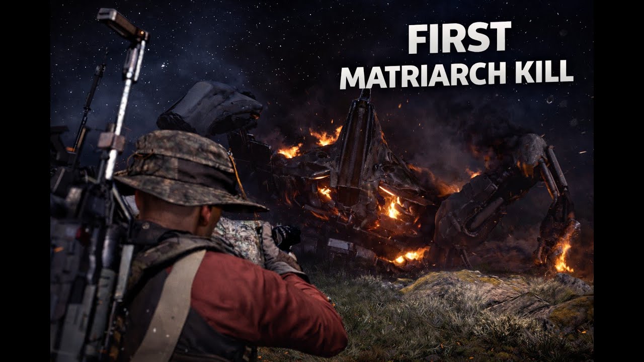 First Matriarch Kill in ARC Raiders | Solo Boss Fight & Big Win