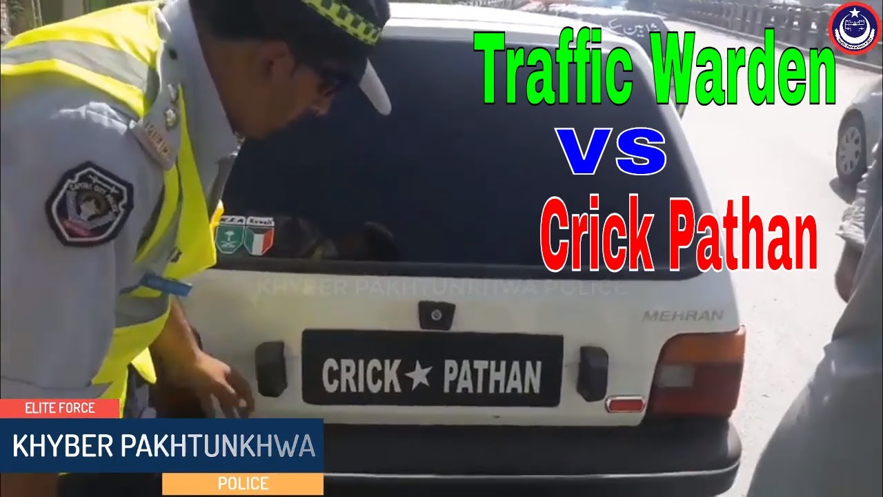 Traffic Warden Peshawar Real Change in KPK(Rules and Laws equal For everyone in KPK)