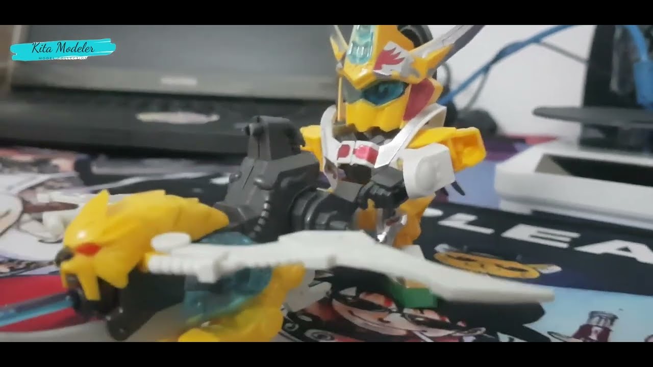 Đồ chơi lắp ráp gunpla Gundam SD Tam Quốc- Danh Tướng Chu du - Gunpla Gundam SD Three Kingdom