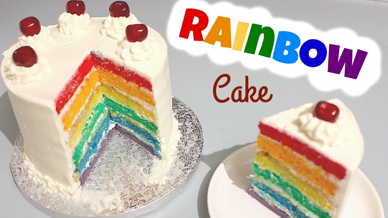 🎂 RAINBOW CAKE (10-15 parts) | CHOCOPRALINE