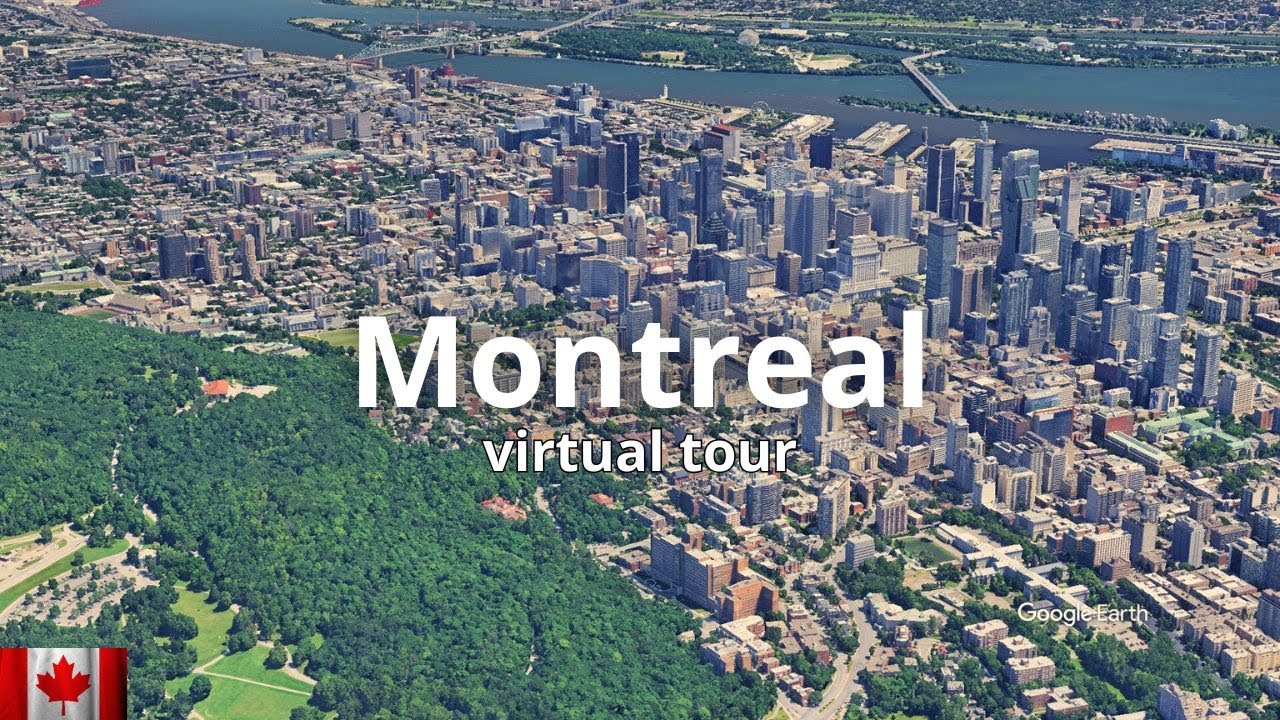 Montreal Canadá / Viaje Por La Ciudad Desde Arriba