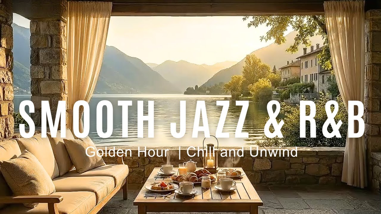 Smooth Jazz & R&B – Golden Hour Lounge for Calm Evening Unwind