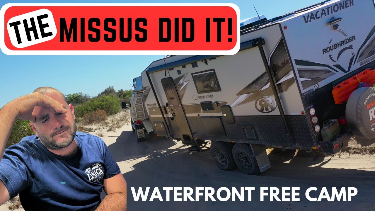 ПРИКЛЮЧЕНИЕ ПО БЕЗДОРОЖЬЮ в БЕСПЛАТНЫЙ ПЛЯЖНЫЙ ЛАГЕРЬ. Мы чуть не перевернули фургон! Путешествия...