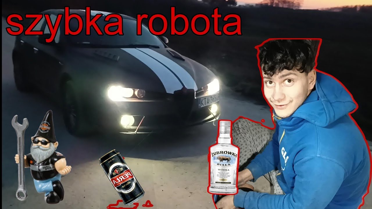 Wymiana klocków w Alfie 159 przez Praktykanta