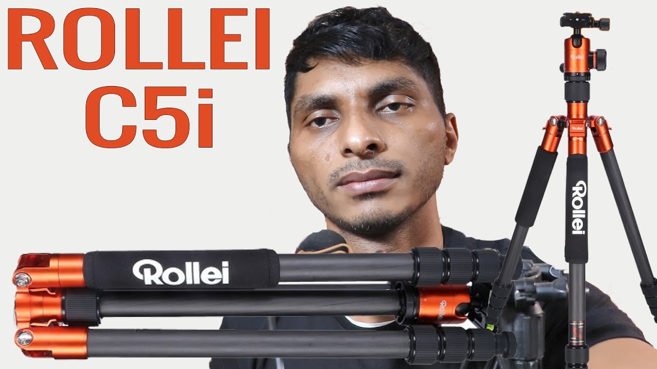 UNBOXING TRIPE ROLLEI C5I EM CARBONO - BREZIL - O MELHOR TRIPÉ PARA VIAGENS