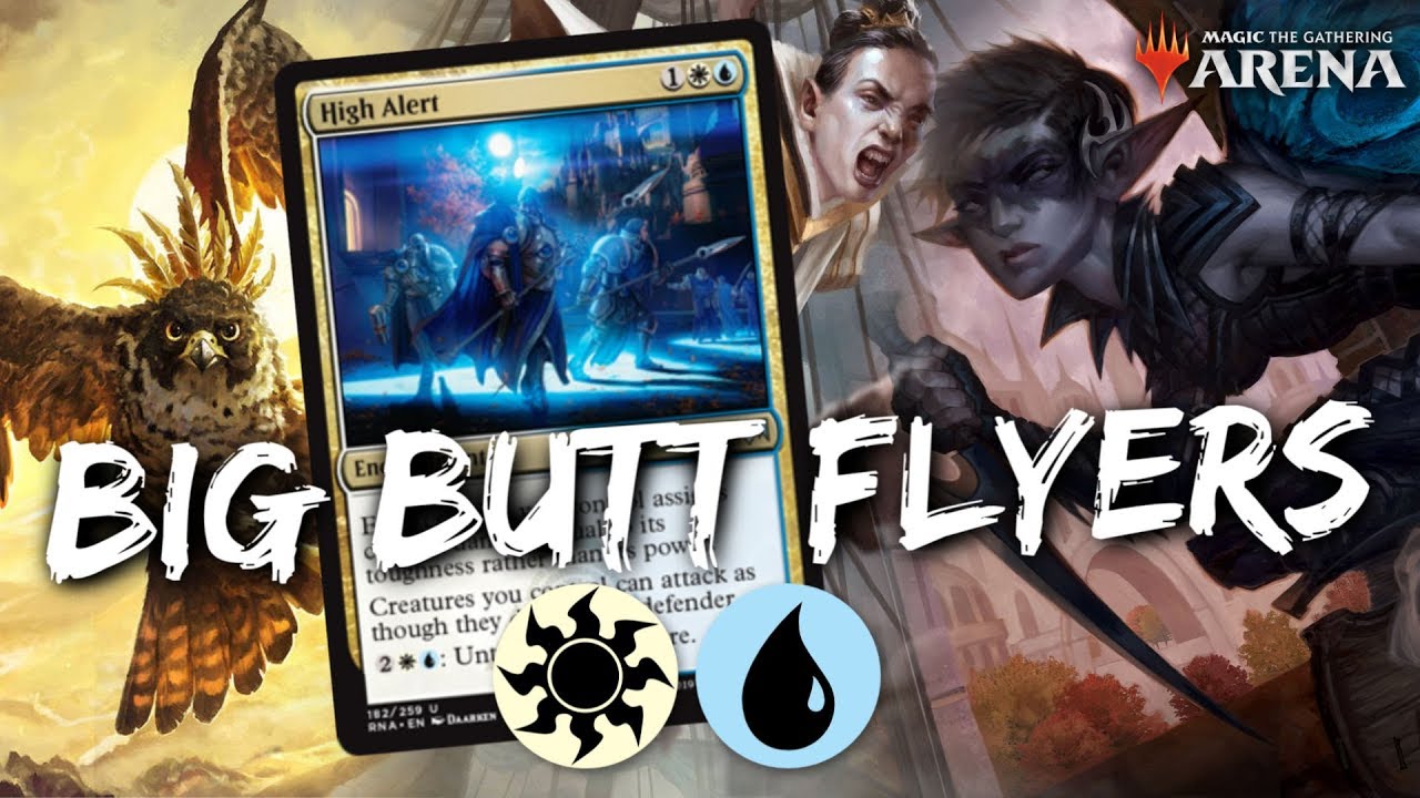 BIG BUTT FLYERS [MTG Arena] | Budget Birds High Alert Deck in RNA Standard