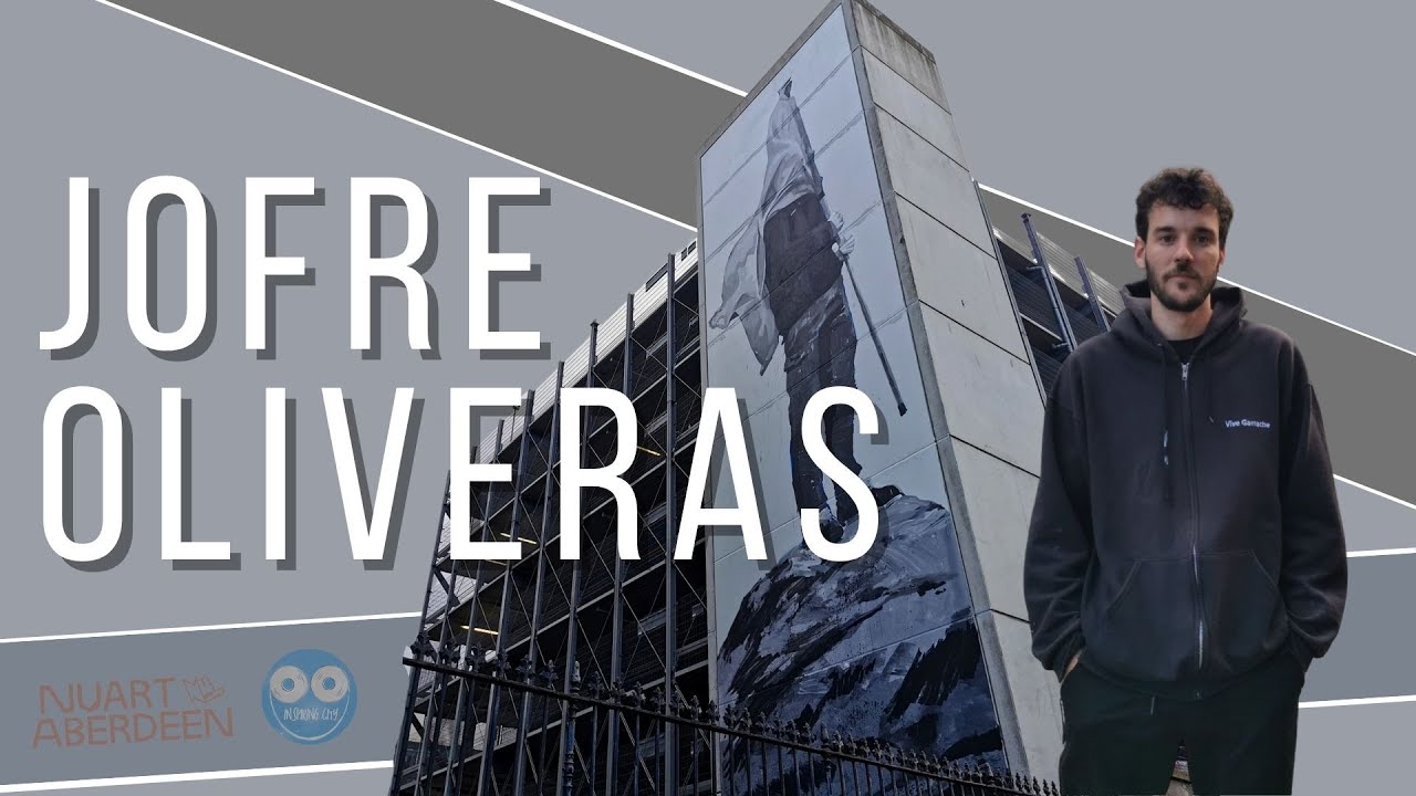 Interview with Jofre Oliveras at the Nuart Aberdeen festival