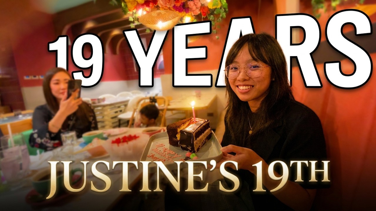 [ 4K ] CELEBRATING JUSTINE'S 19TH BIRTHDAY | 02.24.2026