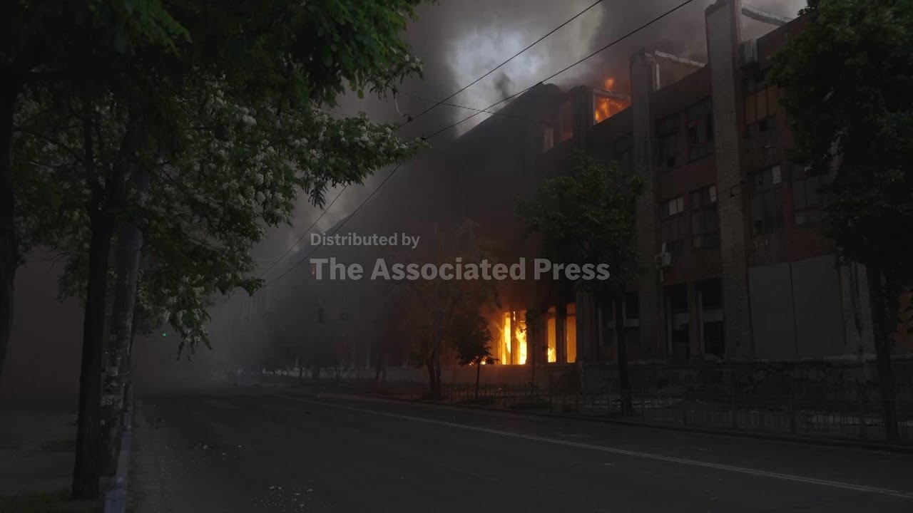 Central Kyiv left shaken by deadly Russian missile and drone barrage
