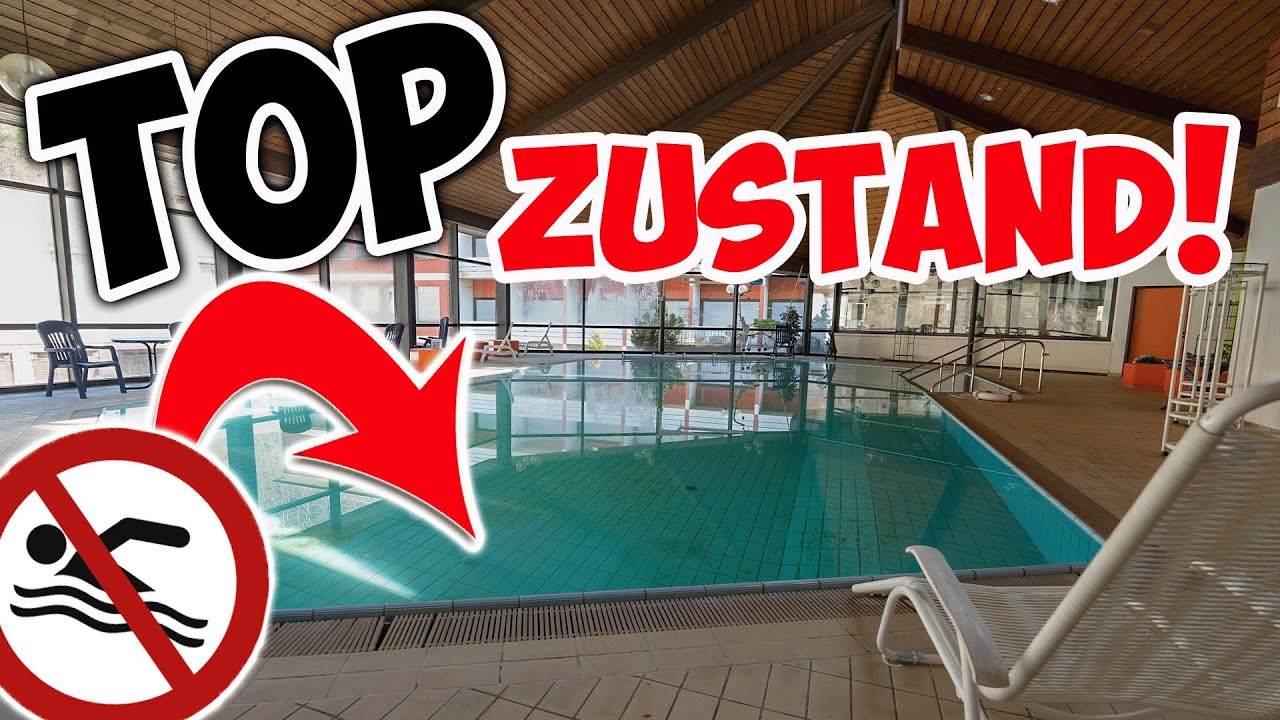 48 STUNDEN LOST PLACE TOUR MIT KOMPLETT EINGERICHTETEN SCHWIMMBAD!