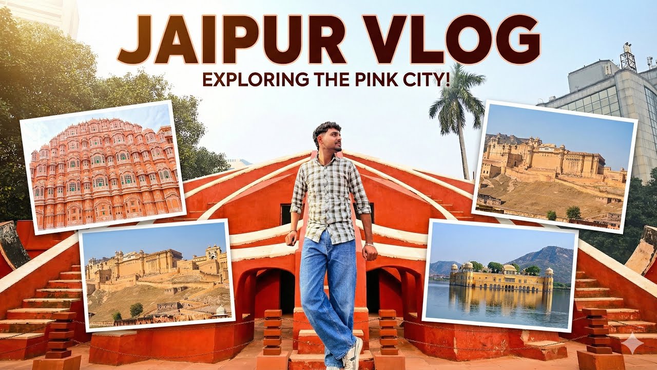 EXPLORING THE PINK CITY JAIPUR VLOG | NEW VLOG | PUNJABI VLOG 2026