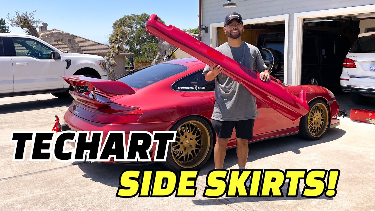 Installing Techart Side Skirts on my 996 Turbo