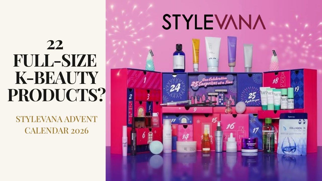 Stylevana Advent Calendar 2026 25 K Beauty Products Revealed 22 Full Size