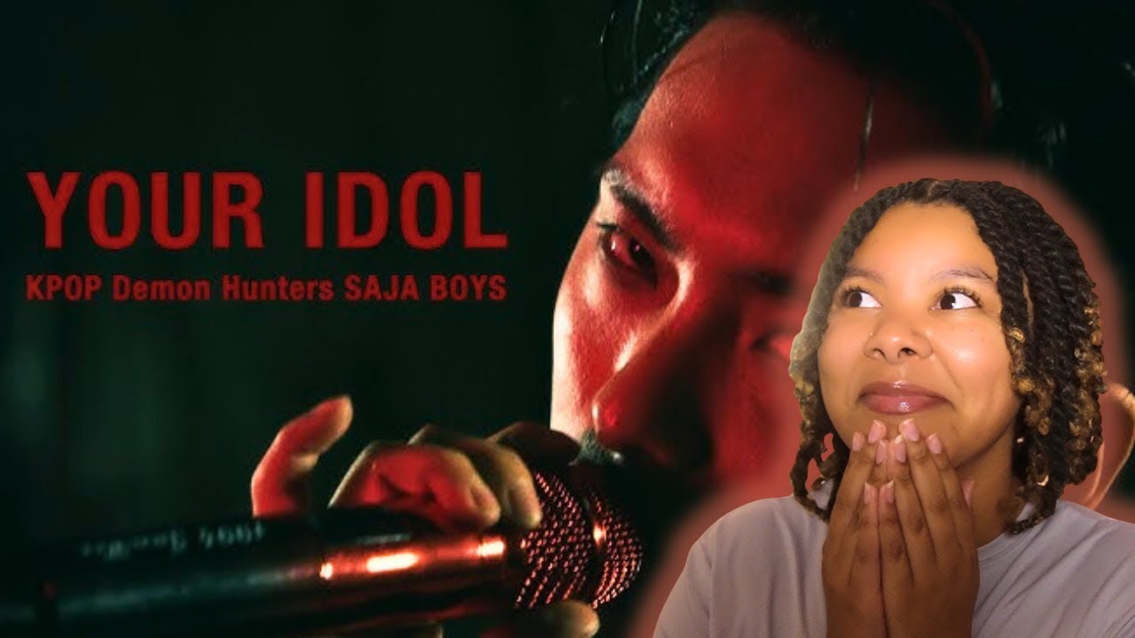 REACTING TO Kpop Demon Hunters SAJA BOYS 