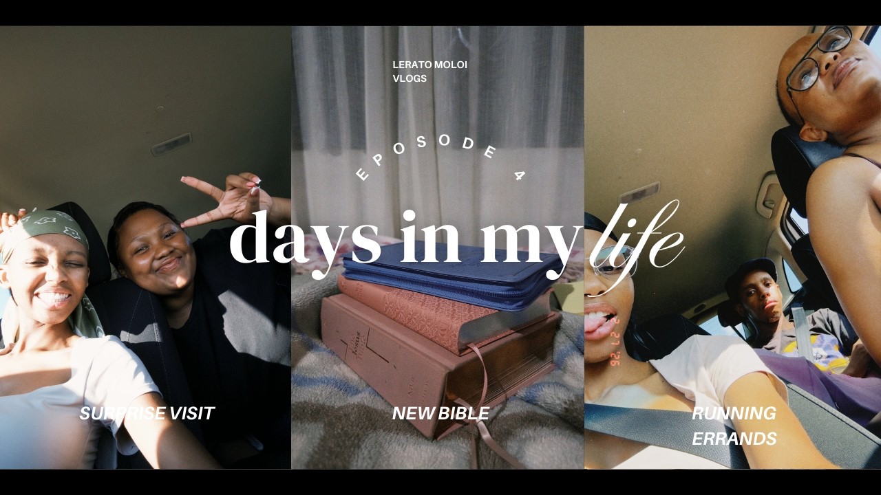 VLOG|girly time+running errands+ pop up surprise+ new bible