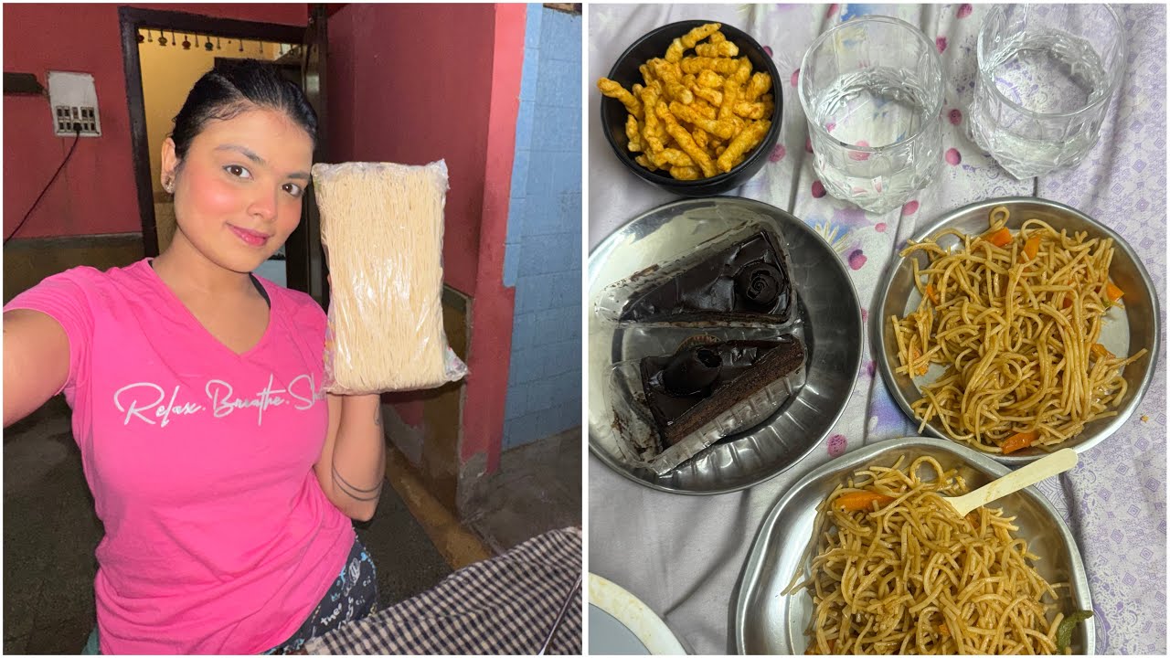 Dost ke sath kiya house party 🎉 || Maine bnaya tasty chowmin || Kolkata || alkagarwal