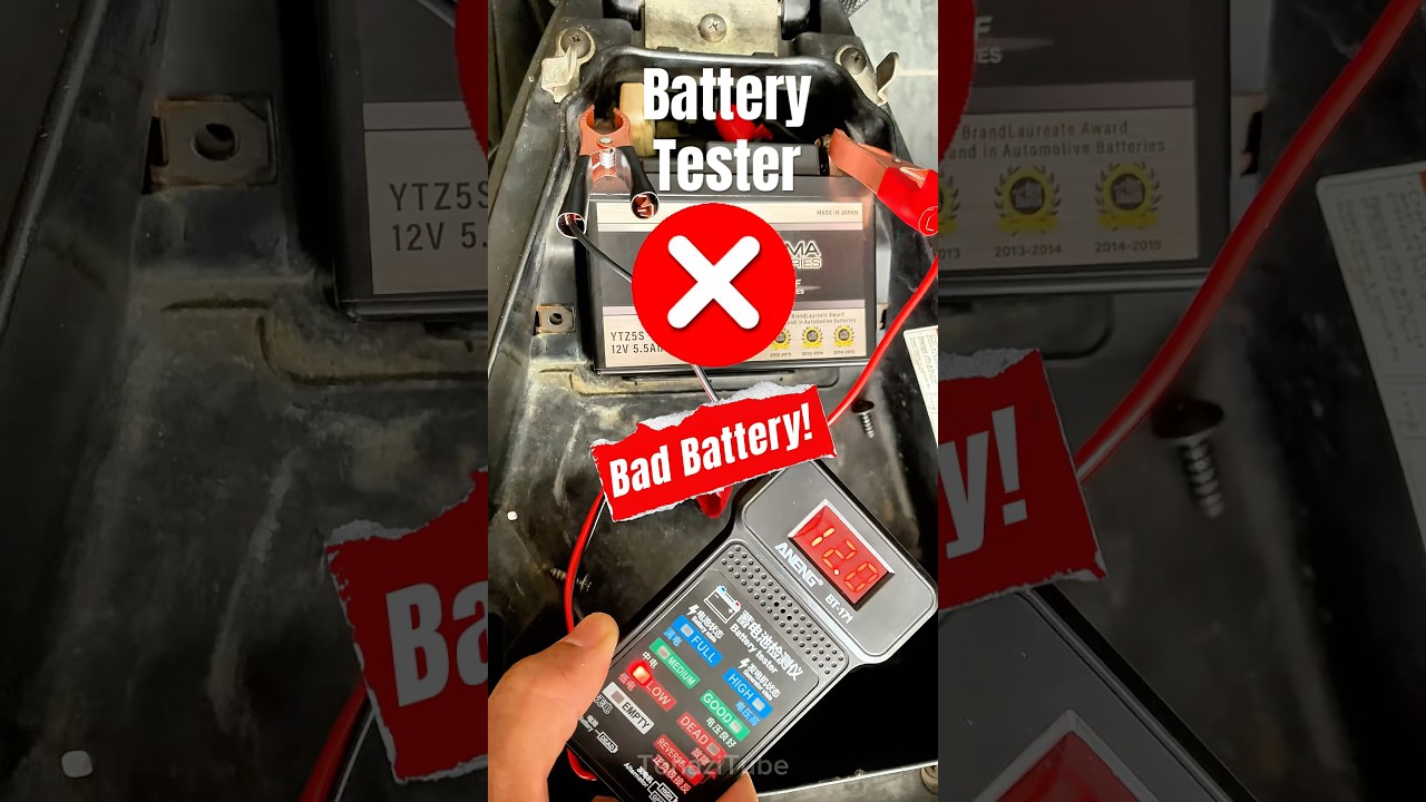 Quick Battery Check! Using Aneng BT-171 on 12V Battery #batterytest #12voltbattery #carbattery