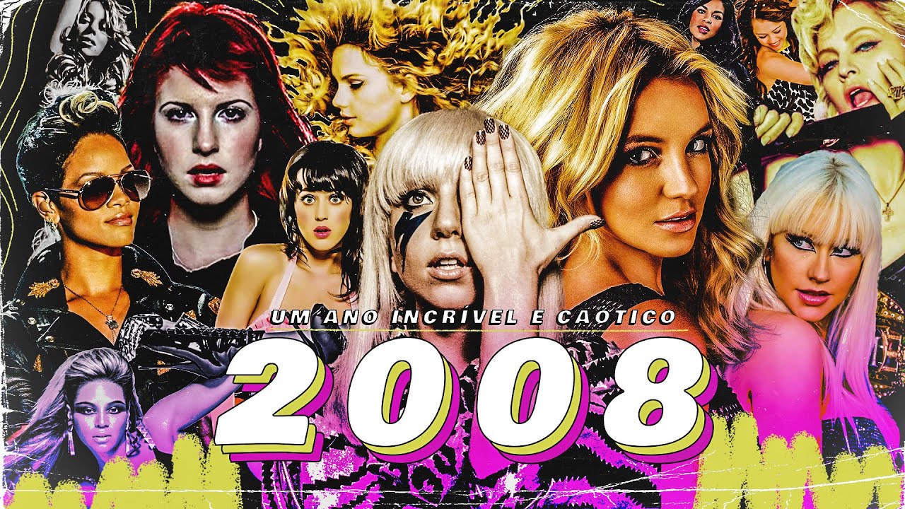 O ANO DE 2008 NA CULTURA POP! UM ANO INCRÍVEL E CAÓTICO!