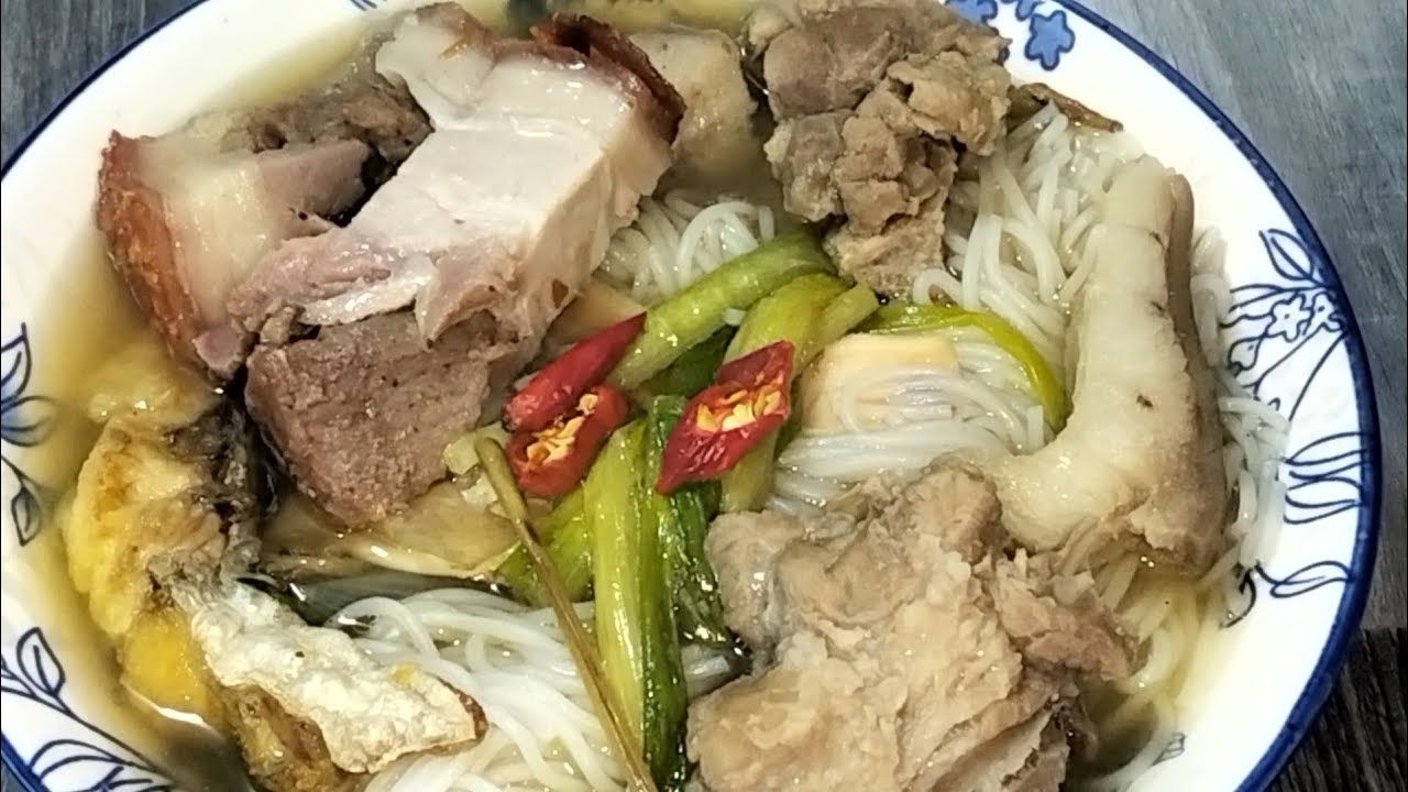 Buổi Sáng Nấu Nồi Bún Mắm Đặc Sản Hương Vị Sóc Trăng Rất Thơm Ngon #buacomquenha 