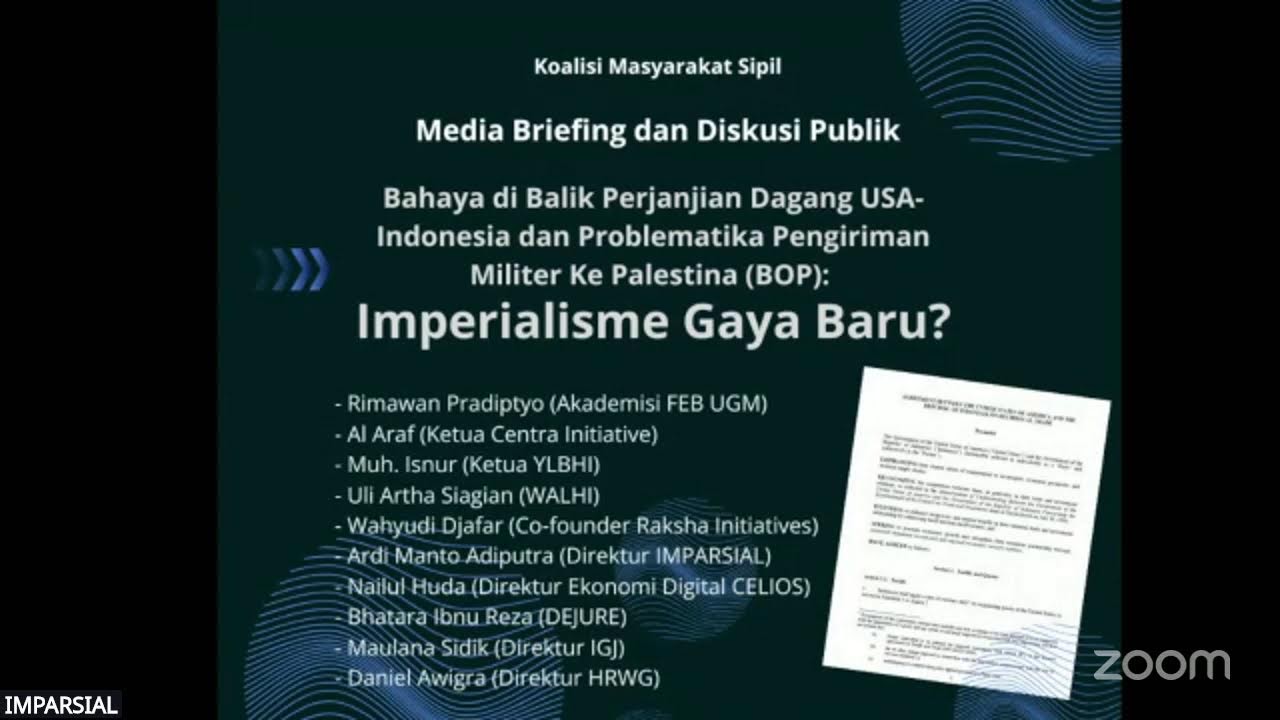 Diskusi Publik - Imperialisme Gaya Baru?