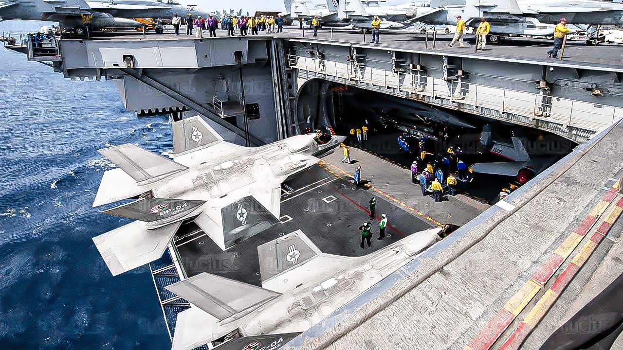 Por dentro de um Porta-Aviões