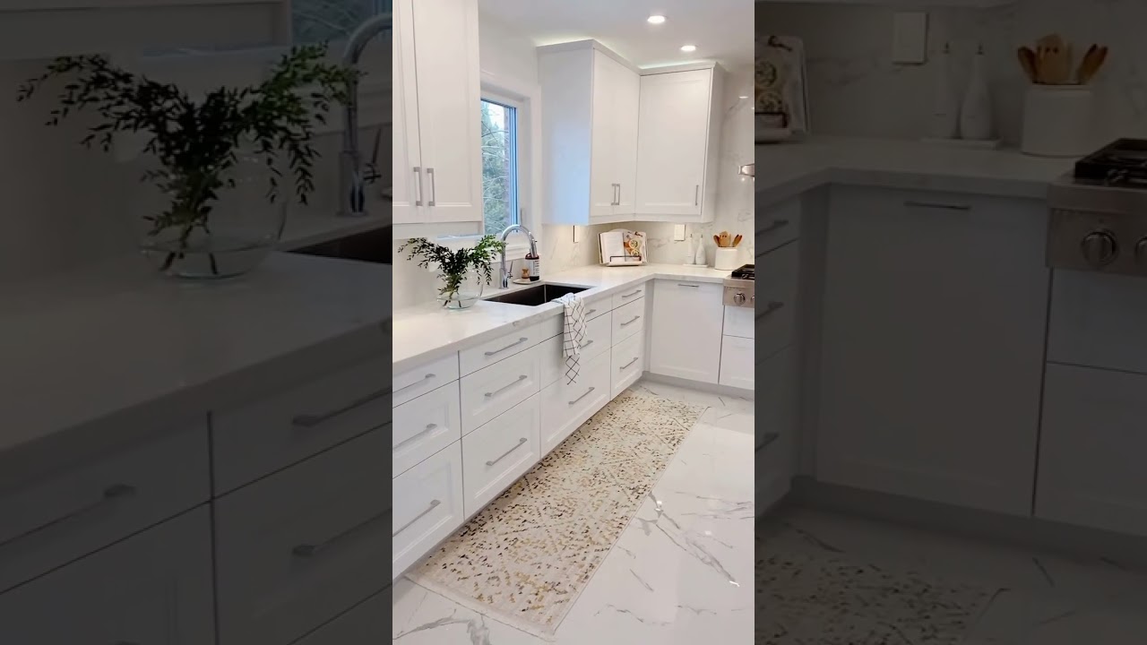 Clean kitchen for the win #cleankitchen #cleaning #kitchen #ikeakitchen #whitekitchen