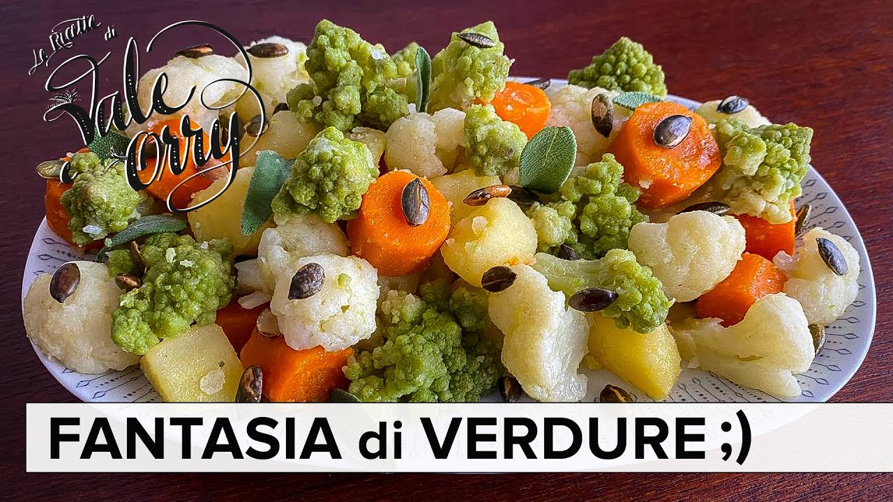 FANTASIA di VERDURE | Prova questo Semplice e Deliziosissimo Contorno Vegan !!😋😋