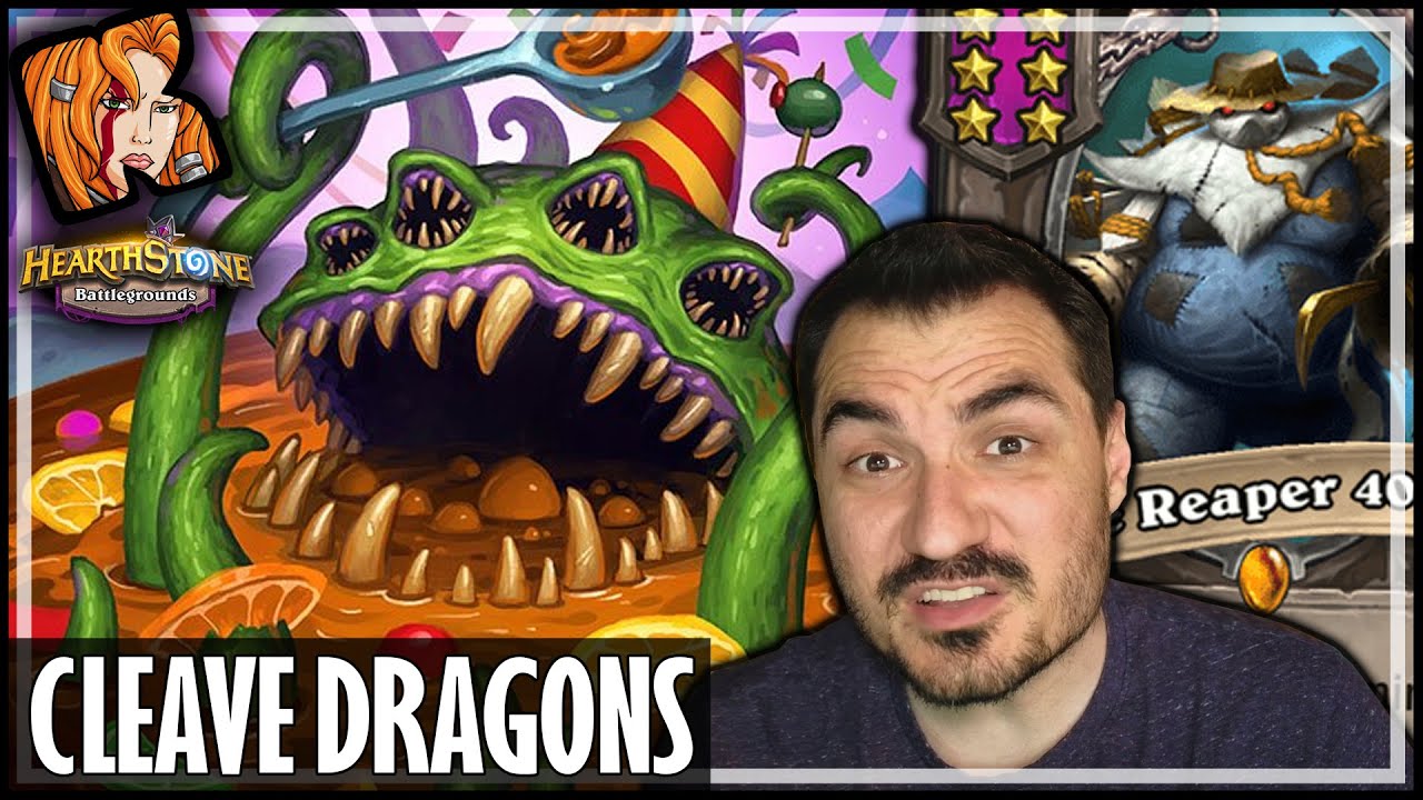 DRAGONS WITH A CLEAVE?! - Hearthstone Battlegrounds