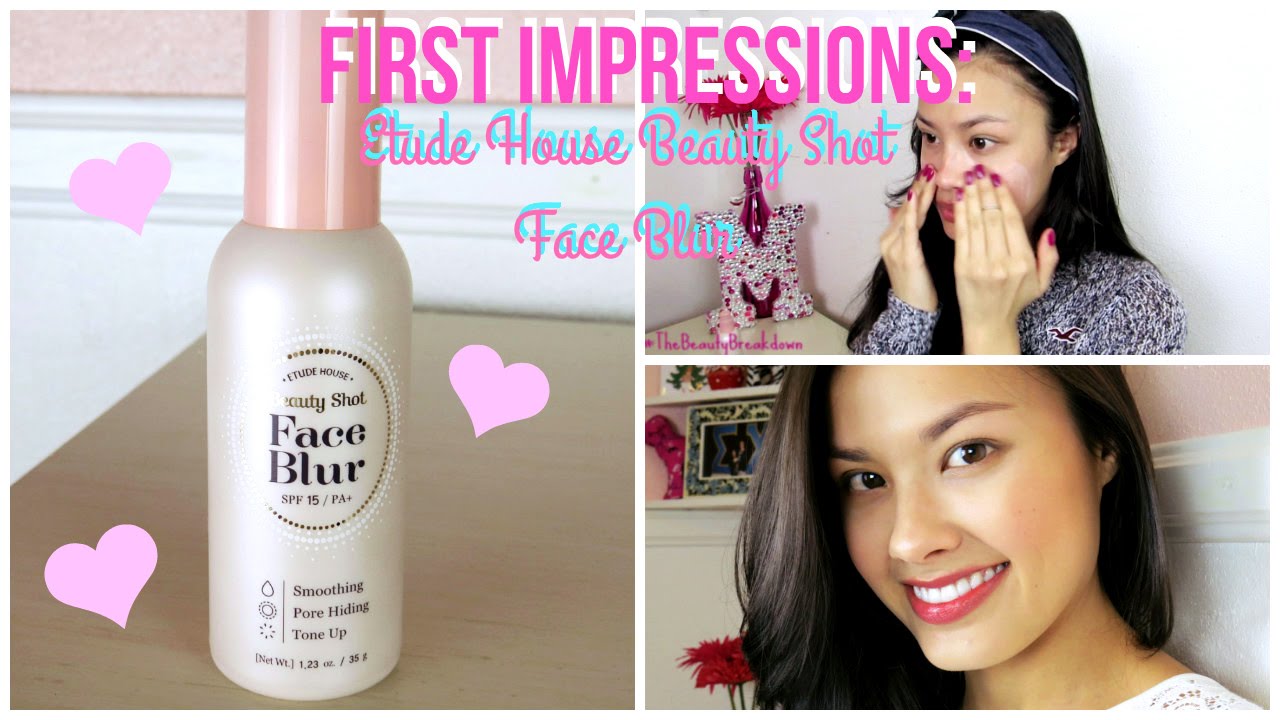 Первые впечатления ♥ Обзор основы под макияж Etude House Beauty Shot Face Blur