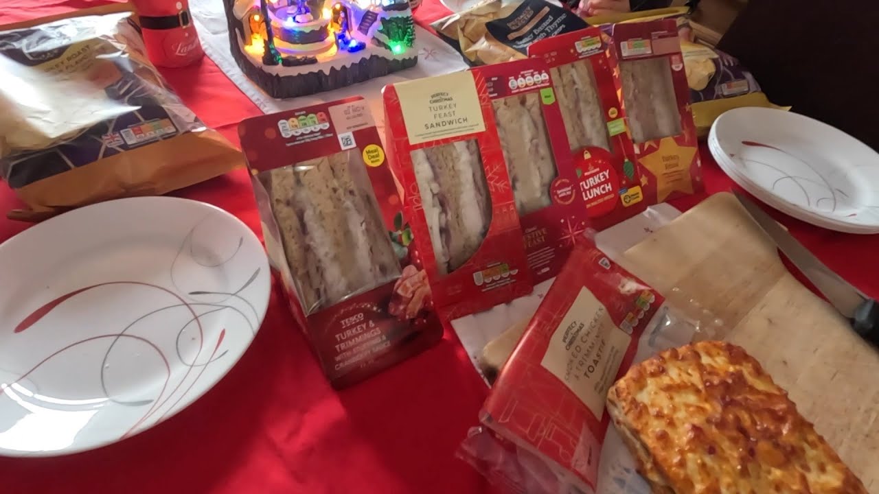 Taste Testing Festive Sandwiches and Crisps