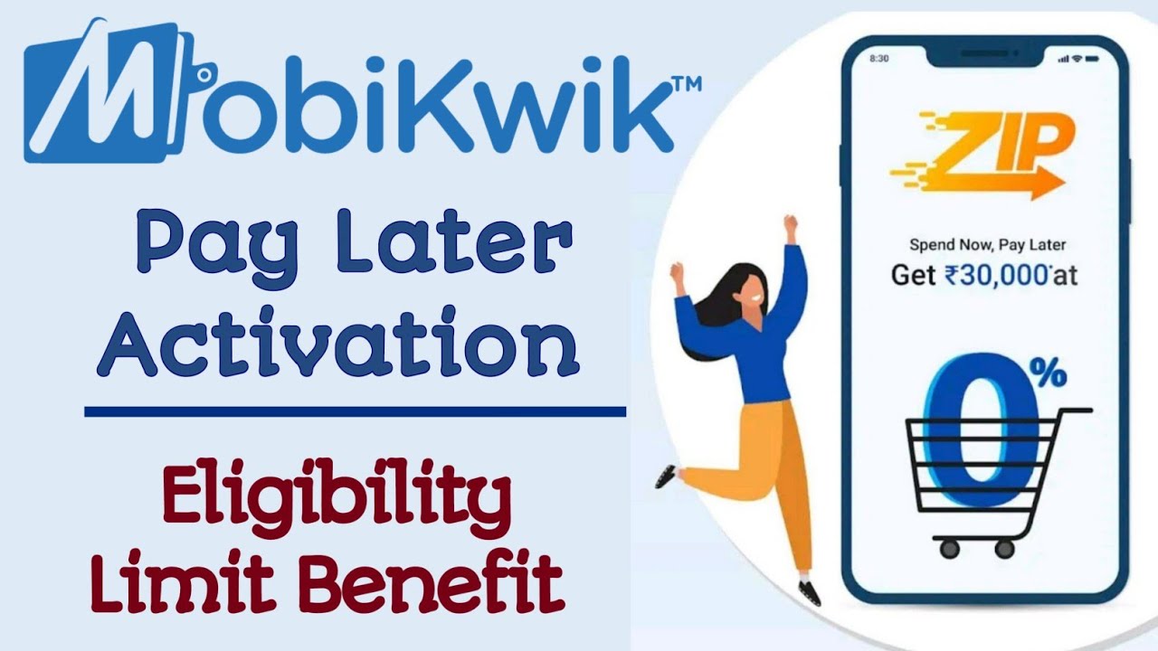 mobikwik pay later - mobikwik zip pay later activation | mobikwik pay later kaise chalu karen
