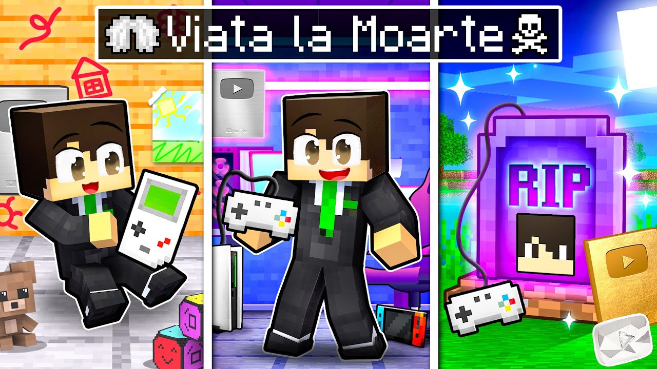 Viata Unui YouTuber de la 0 Ani la 100 de ANI !