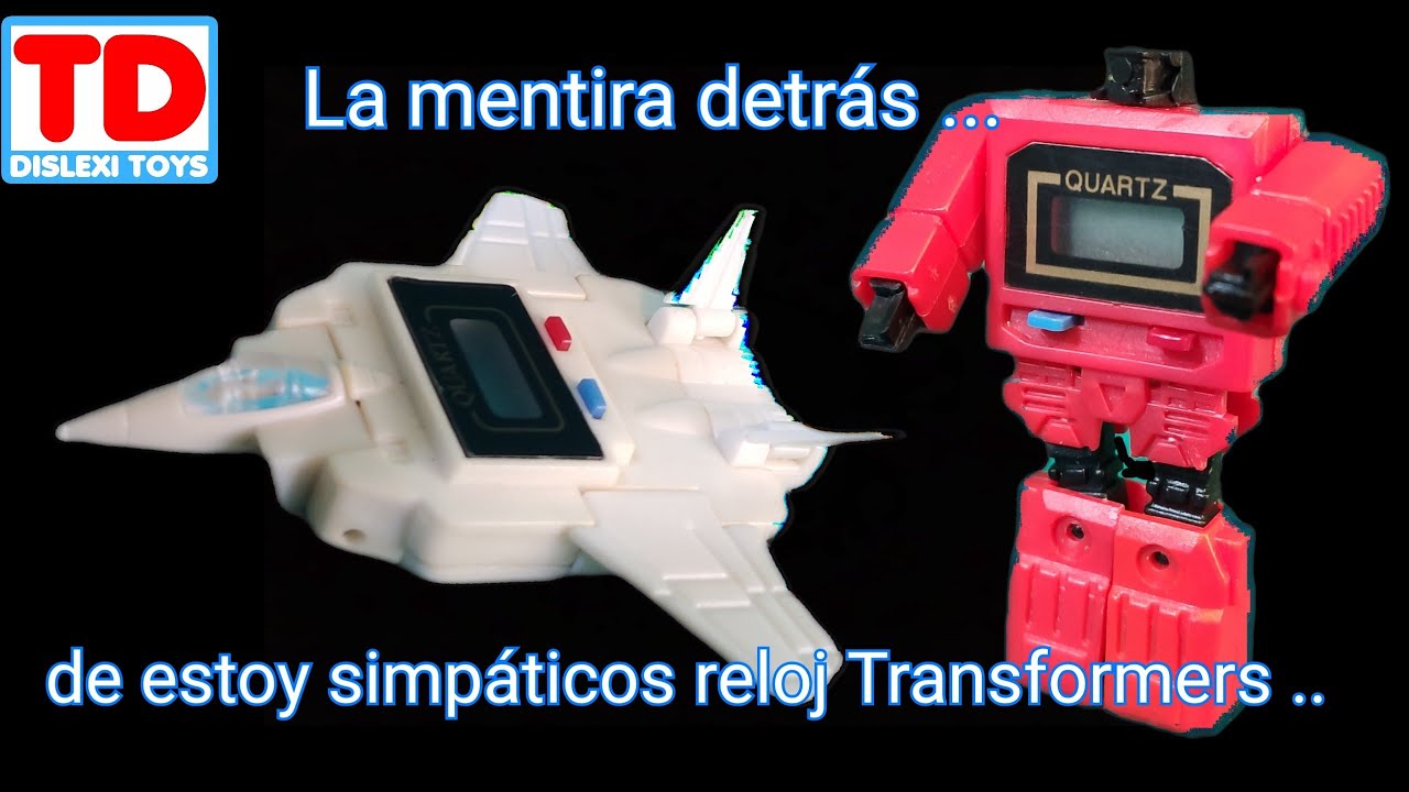 reloj Transformers de la década del 80 !!!