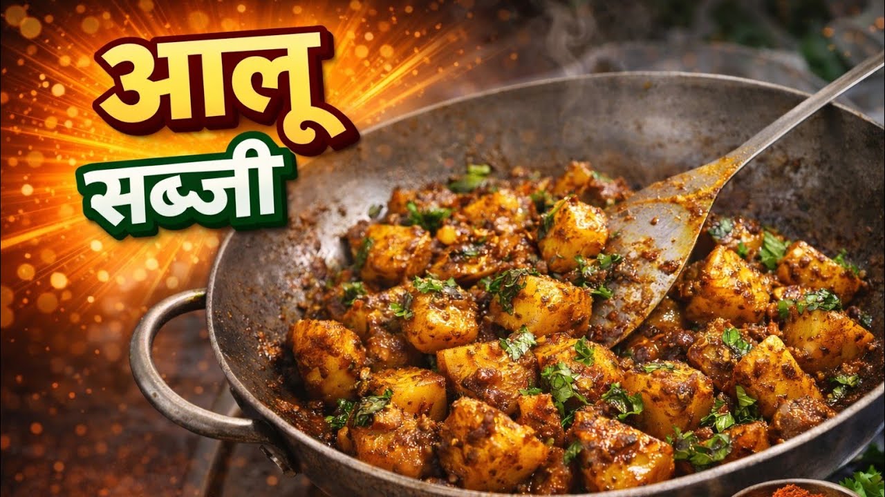 घर पर बनाएं स्वादिष्ट आलू की सब्ज़ी | Aloo Ki Sabji Recipe | Easy Aloo Sabzi Recipe at Home
