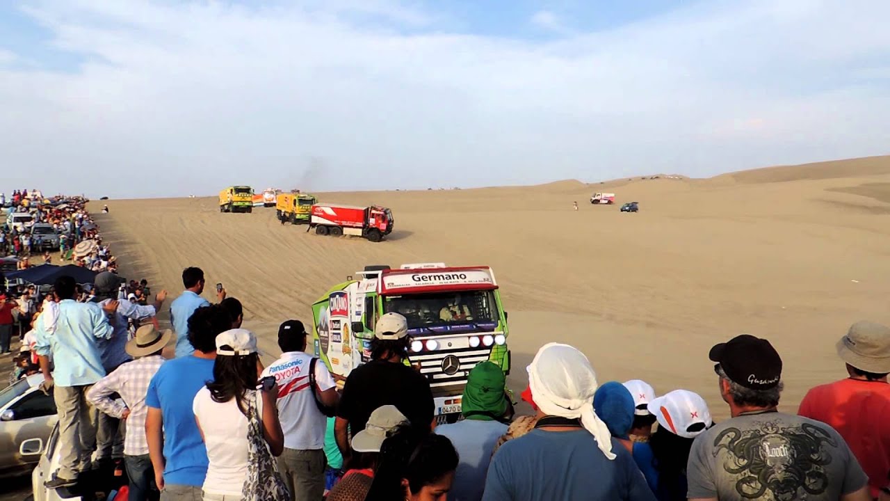 First stage of Dakar 2013 in Peru