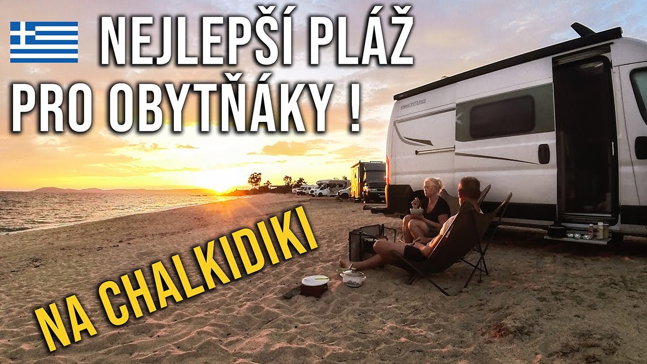 Tohle je  naše TOP MÍSTO na CHALKIDIKI! 🏖️🚐 { VAN LIFE ŘECKO }