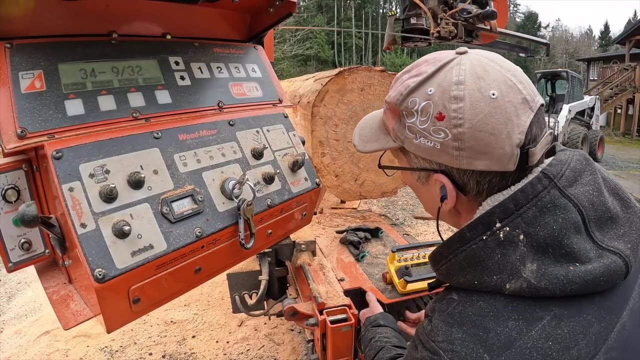 Sawing Massive Logs