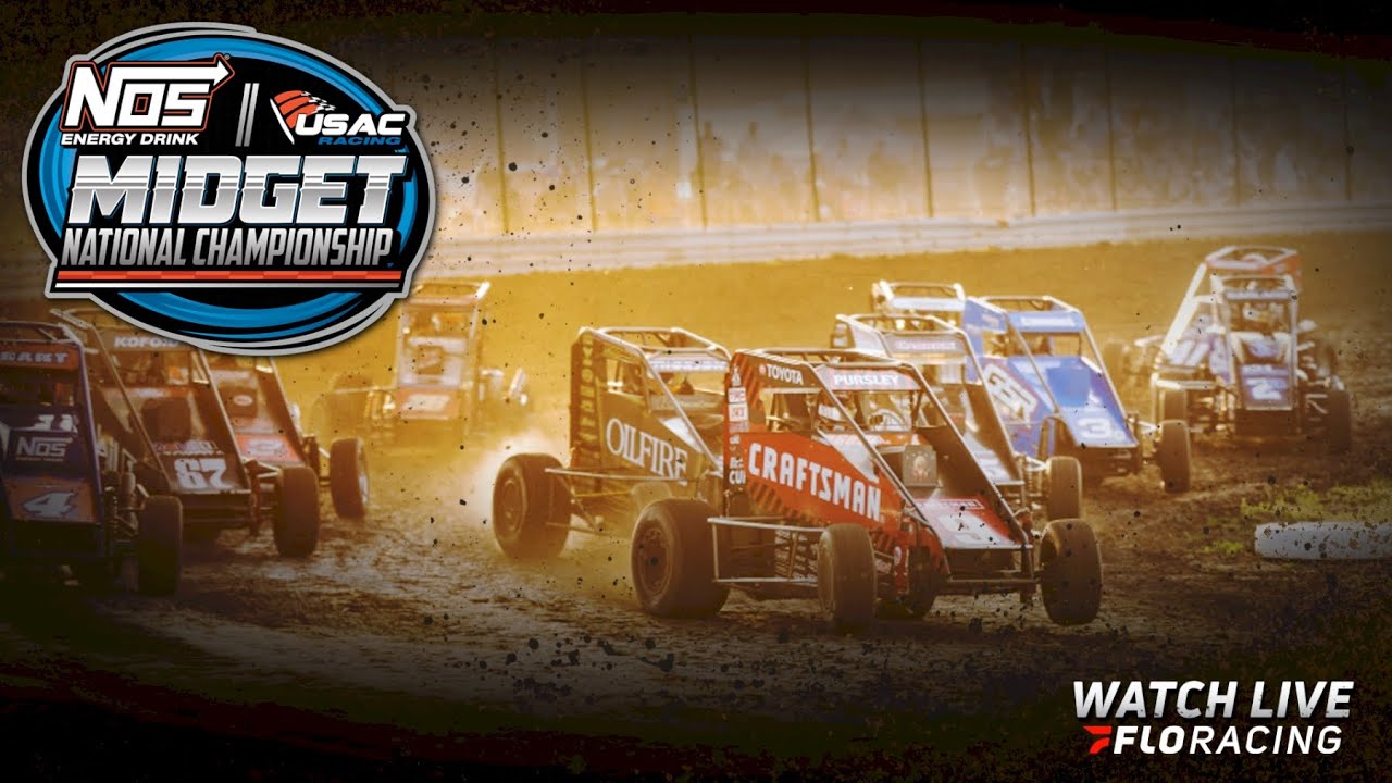LIVE: USAC Midget Qualifying | Turkey Night GP at Ventura Raceway