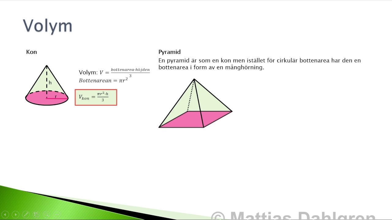 Matematik 1b   Sammanfattning   Kapitel 6   Geometri