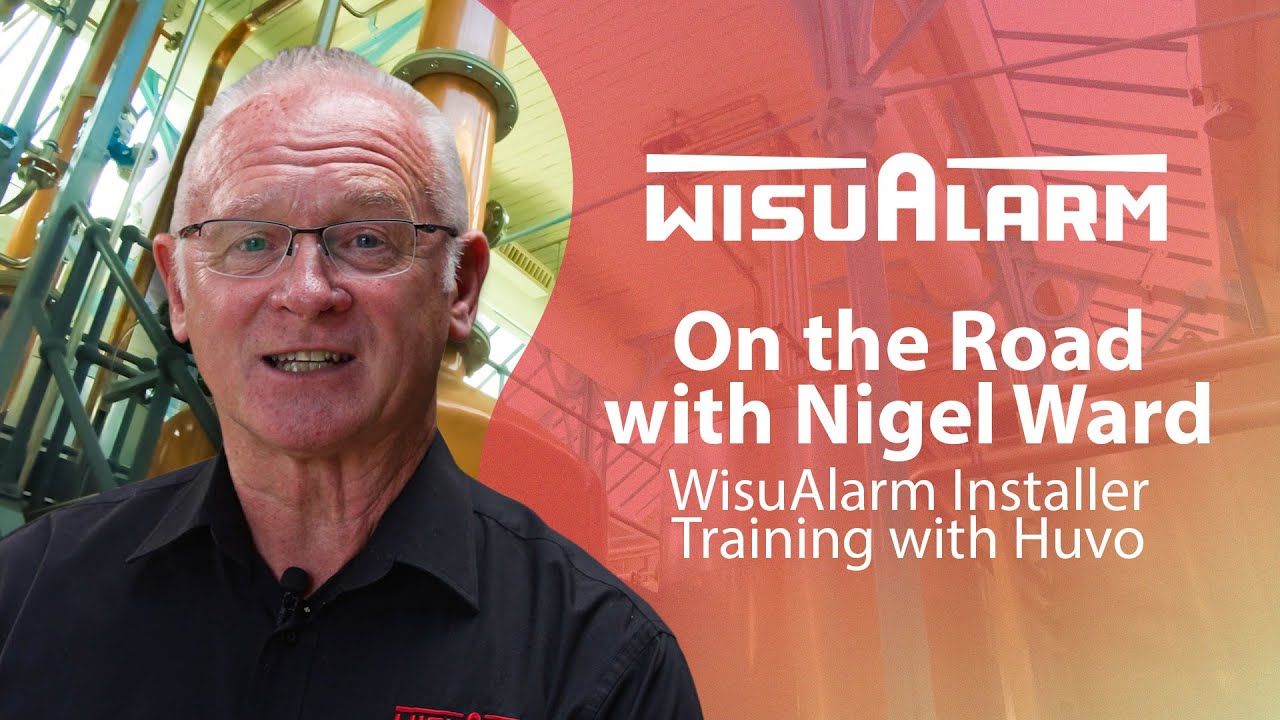 On the Road with Nigel Ward | WisuAlarm Installer Training with Huvo