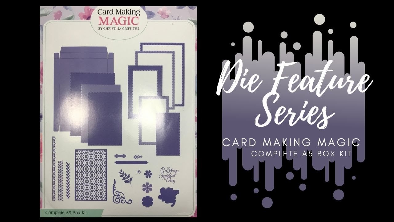 Die Feature Series - Card Making Magic - Complete A5 Box Kit