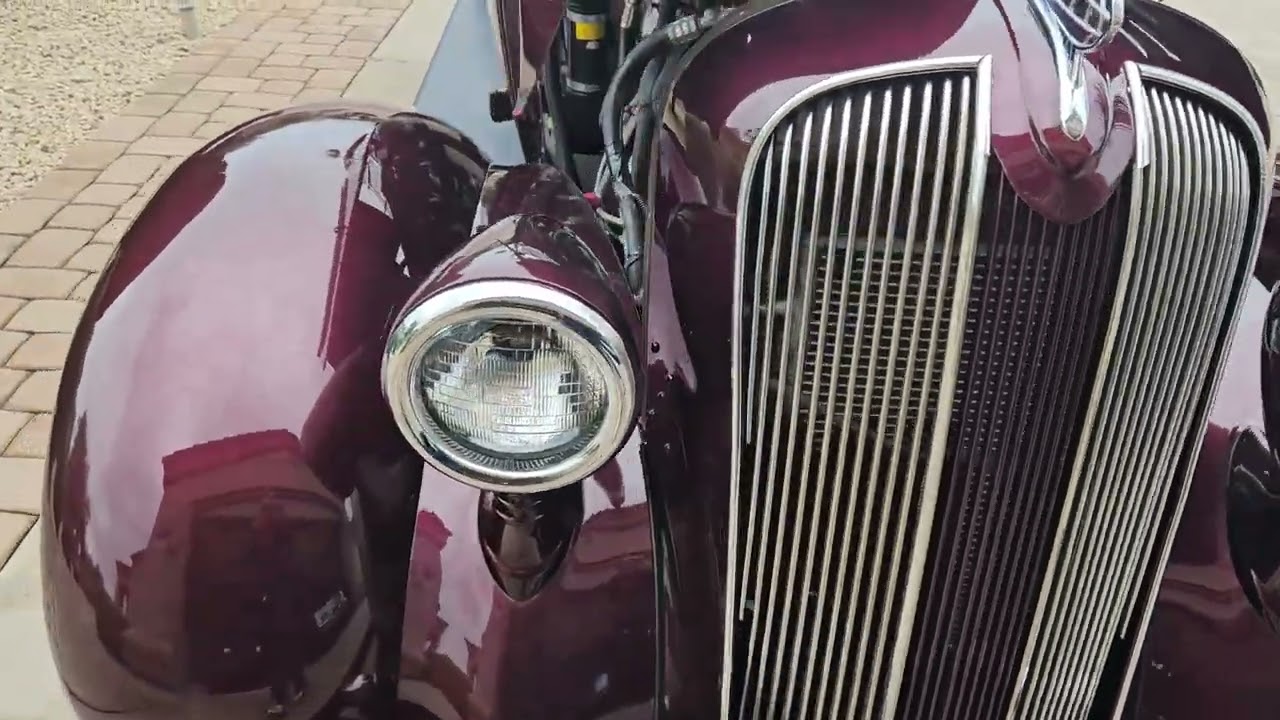 1936 Plymouth cold start