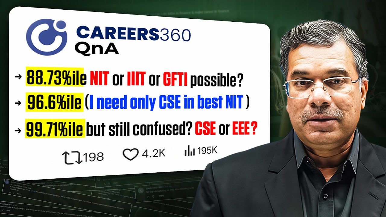 88.73, 96, 99.71 Percentile → Your Best Possible NIT, IIIT & GFTI | JEE Main 2026 Rank  vs College